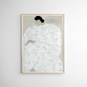 t@CgfB@A[g|X^[@WHITE FLOWER (zCgt[) Fine Little Day 50X70 CeA  k  \tBA h