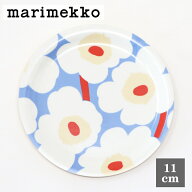 marimekko マリメッコ コースター ウニッコ ライトブルー × オフホワイト UNIKKO No.513(31) 11cm 木製 …