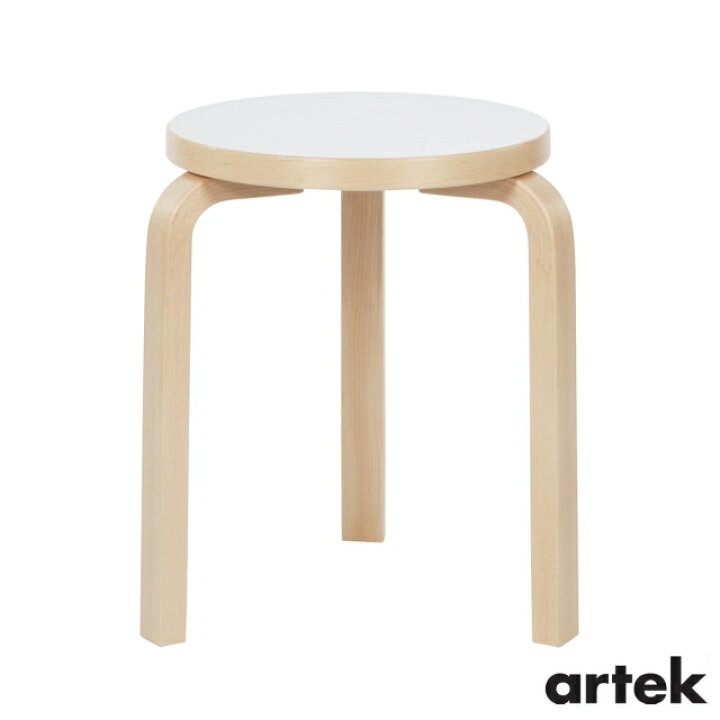 楽天市場】ARTEK アルテック スツール60 （椅子） 3本脚 ホワイト 