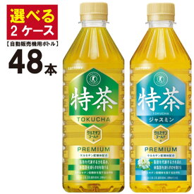 選べる 2ケース 48本 サントリー 伊右衛門 特茶 ジャスミン 500ml 24本入×2ケース トクチャ 特保 トクホ お茶