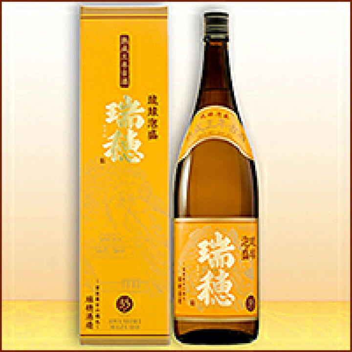 楽天市場】泡盛古酒 瑞穂 熟成三年古酒35度 1800ml 一升瓶 瑞穂酒造  