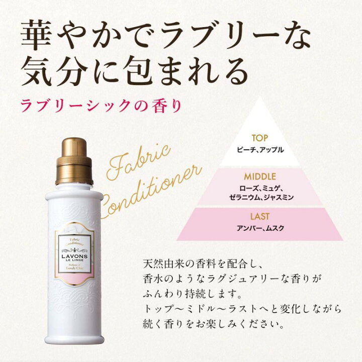 楽天市場 ラボン Lavons 柔軟剤 セシルマクビーラブリーシック Cecil Mcbee 詰替 480ml 10 バラエティーストアおきなわ一番