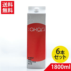 AKARI 25�x �A�� ���p�b�N1800ml×6�{ �e�V�I�� ������ �����A��