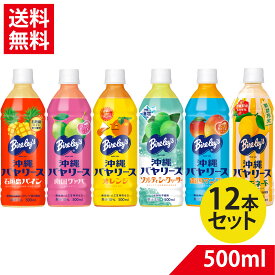 【選べるセット】沖縄バヤリース グァバ マンゴー シークヮサー オレンジ 島レモネード 500ml×12 果汁3％から10％ 沖縄限定