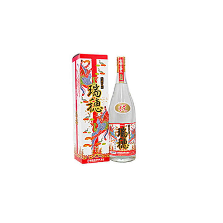 楽天市場】泡盛古酒 瑞穂古酒ブレンド(金粉・金箔入り) 25度 1800ml  