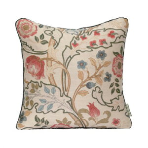 �y���I�m��1/2�I�ő�100%�|�C���g�o�b�N�z �쓇�D���Z���R�� Morris Design Studio �}���[�C�U�x�� �w���N�b�V�����J�o�[ 45×45cm LL1725 R ���b�h�y�����E������s�z