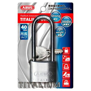 ABUS(AoX)@TITALIUM싞() 40mm 3{L[ BP64TI40HB63KD 00721293yEsz
