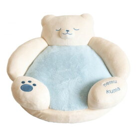 ペット用品 ペット用クッションベッド ねむくまベッド しろくま BED-KUMA02【同梱・代引き不可】