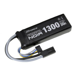 G-FORCE W[tH[X Noir LiPo 11.1V 1300mAh ~jS݊TCY GFG910yEsz