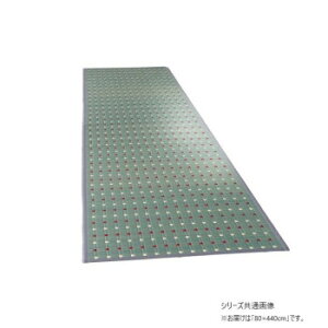 掛川廊下敷十和田 掛川織 い草廊下敷 80x440cm グレー TSN341365【同梱・代引き不可】