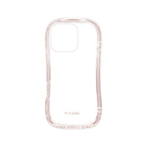 iPhone16 Pro�@ViAMO Crystal�@�ϏՌ��K���X�P�[�X�@�s���N�@LN-IP24VMCRPK�y�����E������s�z