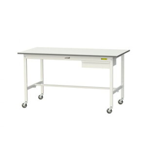 �R���H��(YamaTec) SUPC-1575U-WW ���[�N�e�[�u�� 150�V���[�Y �ړ�(H825mm)(�L���r�l�b�g�t��)�y����s�z