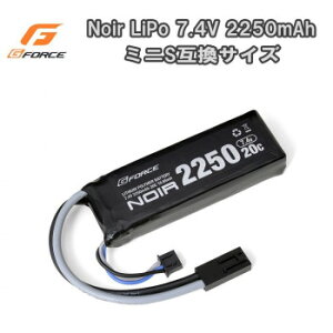 G-FORCE@W[tH[X@Noir LiPo 7.4V 2250mAh ~jS݊TCY GFG904yEsz