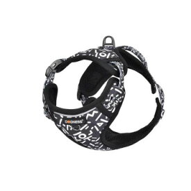 ルークラン ドッグネス ハーネス エレガント M ブラック ペット用品【同梱・代引き不可】