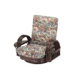 ���}���X�@Romantic Rattan�@�ك��N���C�j���O�`�F�A�[�@��]���֎q�@���[�^�C�v�@S697�y�����E������s�z