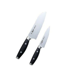 関藤平 黒耀ダマスカス包丁2本組セット 30246 5557-181【同梱・代引き不可】
