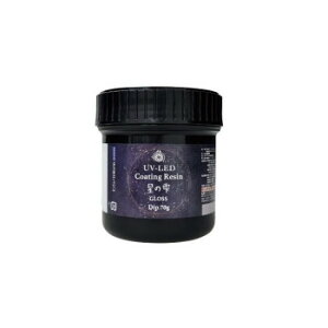 PADICO �p�W�R UV-LED�R�[�e�B���O���W�� ���̎� (�O���X �f�B�b�v) 70g 403403�y�����E������s�z