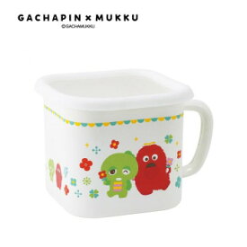 豊琺瑯 ガチャピン・ムック ホーローマルチスクエアポット GMJ-2401【同梱・代引き不可】