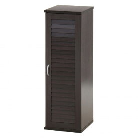 不二貿易　C/D:70747　スリムシューズボックス　ルーバー扉　BR　SB3090 RD【同梱・代引き不可】