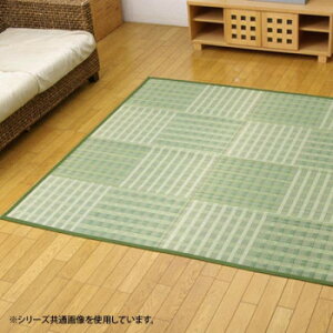 �����Ԃ����J�[�y�b�g ���O �wdk�s�[�X�x �O���[�� �]�ˊ�3��(��174×261cm) 4317553�y�����E������s�z