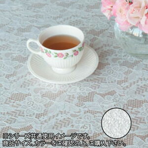 富双合成 テーブルクロス フローラレース 約130cm幅×20m巻 FP2003 ホワイト【同梱・代引き不可】