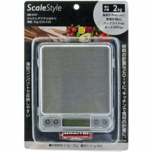 �R���� Scale Style ���񂽂�f�W�^���͂��� ���^2kg 20257�y�����E������s�z