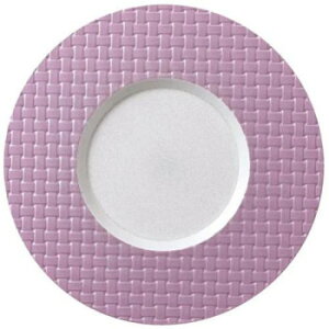 福井クラフト 耐熱28cmアジロプレート内パール/リムバイオレット/裏白塗 75020180【同梱・代引き不可】