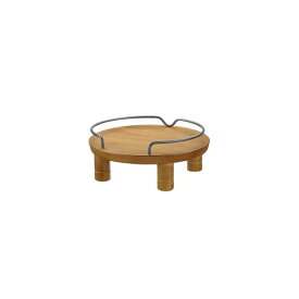 （まとめ）ペット用 木製テーブルシングル ブラウン (ペット用品) (×2セット） (同梱・代引き不可)
