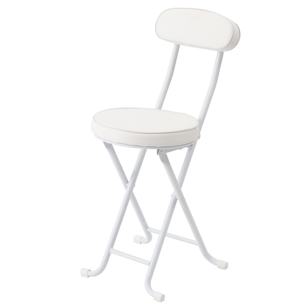 楽天市場】ベースチェア(ホワイト/白) 折りたたみ椅子/カウンター