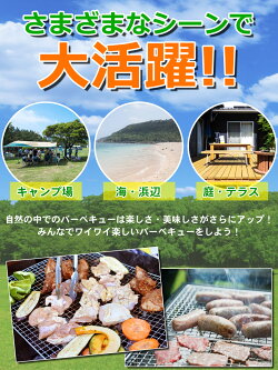 バーベキューコンロスーパーワイドステンレス製SunRuck(サンルック)大人数アウトドアにEA-BBQ折りたたみ大型バーベキューグリル