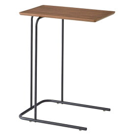 アーロン サイドテーブル スチール脚を使用したサイドテーブル W35xD47xH60 END-222BR 【代引不可】
