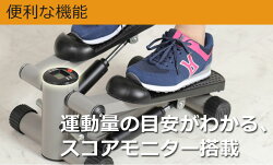 ステッパー足踏みエクササイズ昇降運動有酸素運動ながら筋トレグッズ室内踏み台運動足踏み健康ステッパー健康器具ダイエット器具ウォーキングマシンフィットネスマシンSunruck(サンルック)SR-FT018