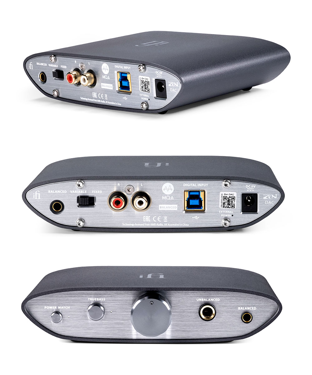 ヘッドホンアンプ ハイレゾ対応 小型据え置きDAC USB DAC ヘッドフォンアンプ iFi Audio ZEN DAC | 壱番館STORE