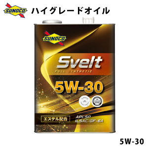SVELT 5W-30 GXe̗p SnCIC IC  Y eiX `[jO Sx  uh ȔR 20L SUNOCO yszysz