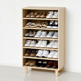 オープンシューズボックスw60 靴収納ラック 靴収納棚 シューズラック 玄関収納 39449 【代引不可】