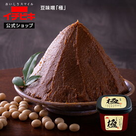 【イチビキ公式ショップ】豆味噌極/無添加 国産 天然醸造 味噌 味噌汁 お手軽 簡単