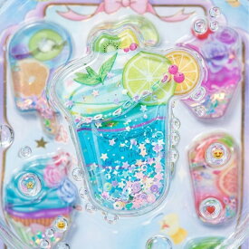 水入りシール シャカシャカシール ウォーターシール ぷっくり【新発売】 液体シール キラキラ ラメ入り シャカシャカ動く 星 手帳 デコレーション 平成レトロ キャラクター 動物 シール帳 かわいい おしゃれ 癒やし 個性的 雑貨 文具 DIY ご褒美シール