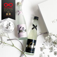 スーパーSALE50%OFF【スパークリング酒&純米大吟醸】日本酒 飲み比べ2本セット ICHIDO 300ml × 2本 | ギ…