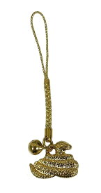 十二支根付 蛇（へび） 金色 ゴールド