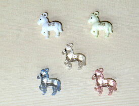 馬のパーツ 10個入り 午年 うま 干支 根付 本体 十二支 風水 開運 チャーム