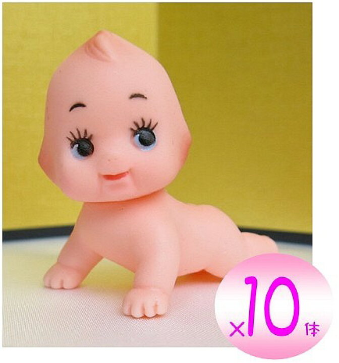 楽天市場 国産はいはいキューピー人形 身長5cm 10体セット キューピー 人形 キューピッド ウェルカム ドール 制服 着せ替え コスプレ 人形 の一藤