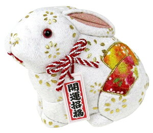 卯年 木目込み人形 No.1 美々(白地金柄) (完成品ではありません)布付き