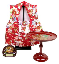 お被布3点セット（新赤） 被布 初節句 雛人形 ひな人形 桃の節句