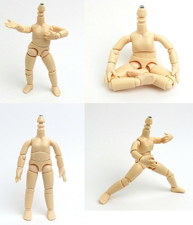 楽天市場】【オビツ11】 オビツボディ 11cm ホワイティ マットスキン 