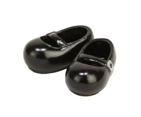 【オビツ11】オビツボディ 11cm用 おでこ靴 マグネット付き 黒色
