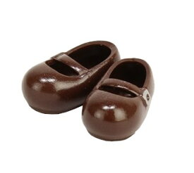 【オビツ11】オビツボディ 11cm用 おでこ靴 マグネット付き 茶色