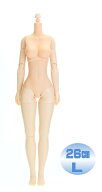 【オビツ26】 26cm オビツボディ バストL ナチュラル 26BD-F01N-L