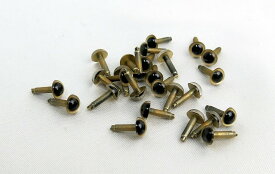 クリスタルアイ ゴールド 6mm 30個入り