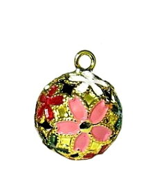 日本製 花鈴 桜カラー鈴（小） さくら鈴 手芸用品 ペット用品 国産