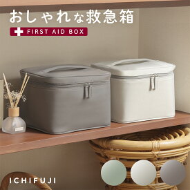 救急箱 救急ボックス シンプル メディスンボックス くすり箱 薬箱 大容量 薬ケース お薬ボックス おくすり袋 常備薬 リビングに置ける 救急箱